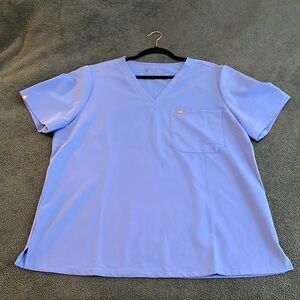 FIGS women Ceil Blue Caterina one pocket scrub top